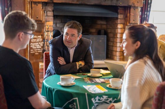 Shaun Hosts Community Drop-In Event in Ironbridge to Hear from Telford Residents