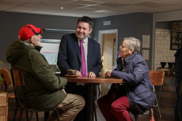 Shaun Davies - MP for Telford, speaking to Telford residents.