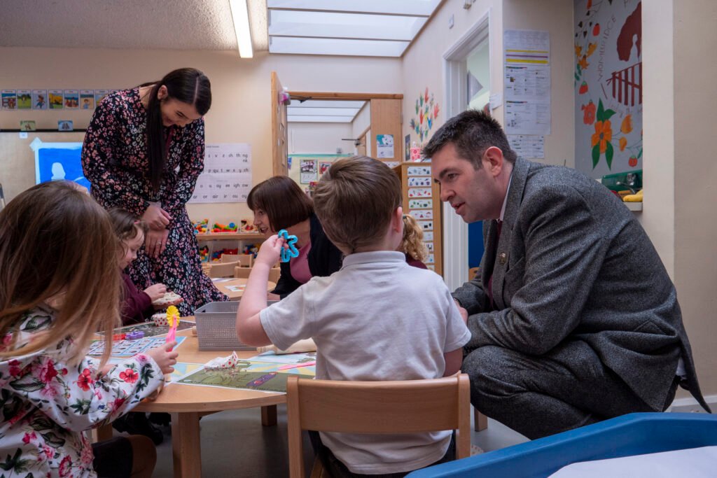Bridget Phillipson MP and Shaun Davies MP at Wombridge Primary
