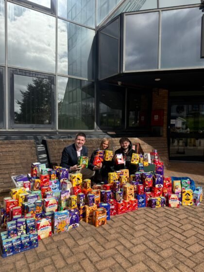 Telford MP raises an Easter Egg for Every Looked-After Child in Telford