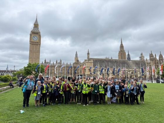 Telford MP Welcomes Fifty Telford School Children to Parliament.