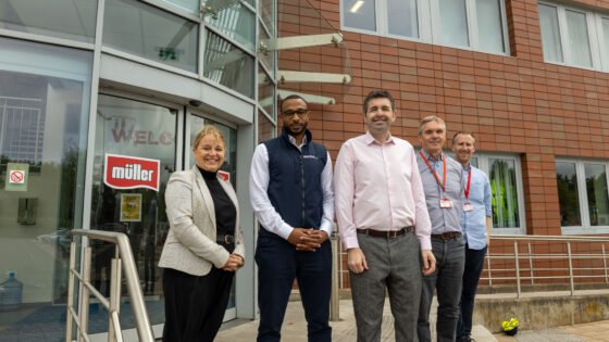 Telford MP Shaun Davies Visits Müller to Highlight Investment in Jobs and Local Growth.