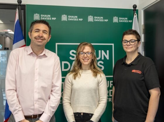 Two brave fundraisers set to join Telford MP for charity skydive this summer.