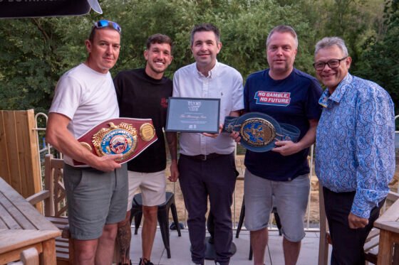 Knock out evening for Liam Davies and cash boost for Lingen Davies Charity hosted by Shaun Davies MP