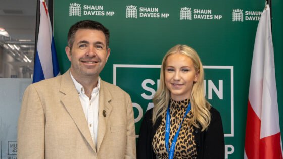 Two more local fundraisers join MP Shaun Davies for charity skydive