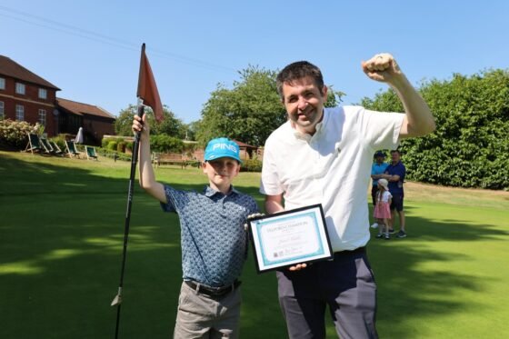 Young Golfer Celebrated as a Telford Champion