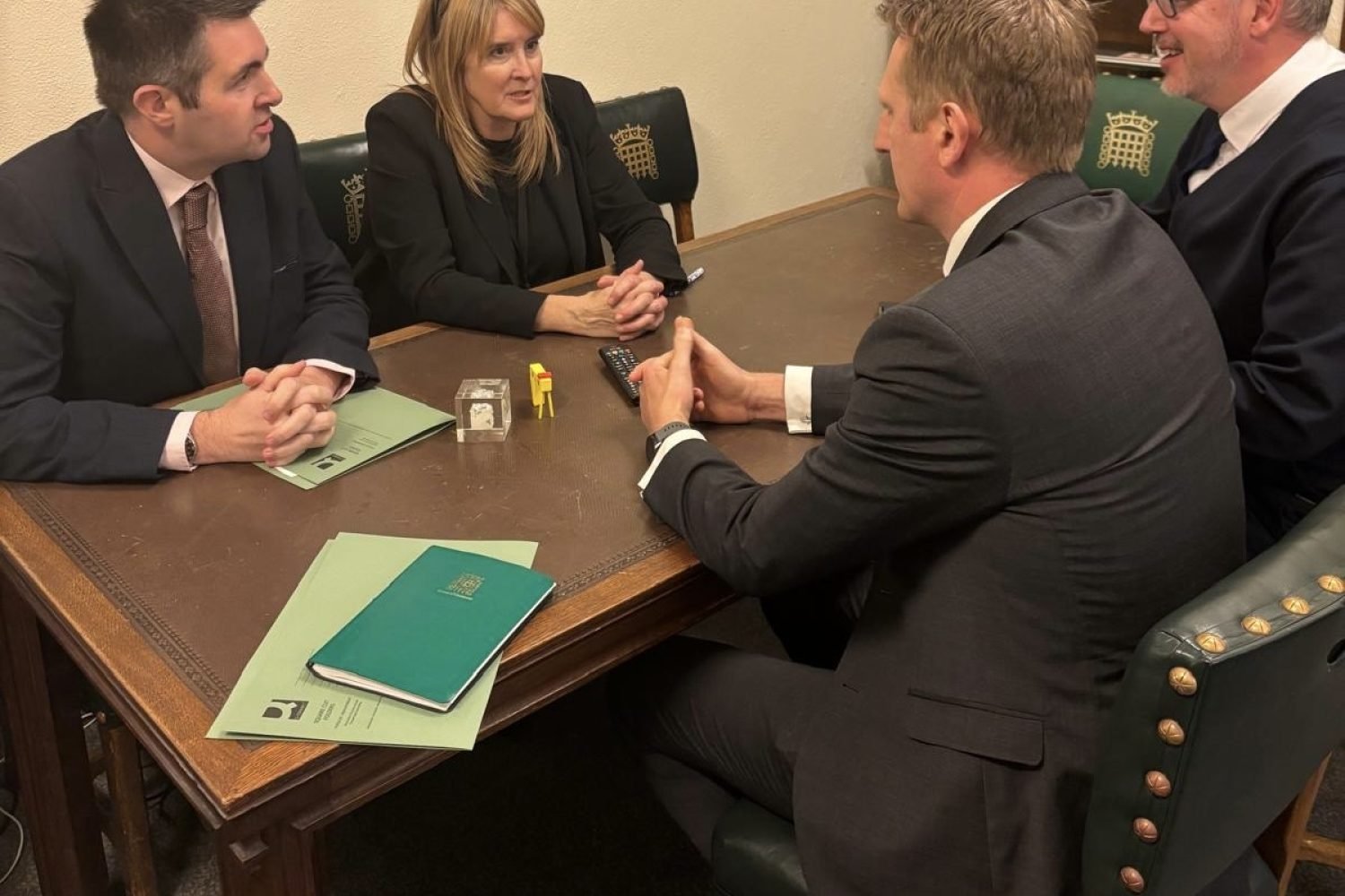 round table meeting with the policing minister Sarah Jones and West Mercia’s PCC John Campion and Chief Constable Richard Cooper. 