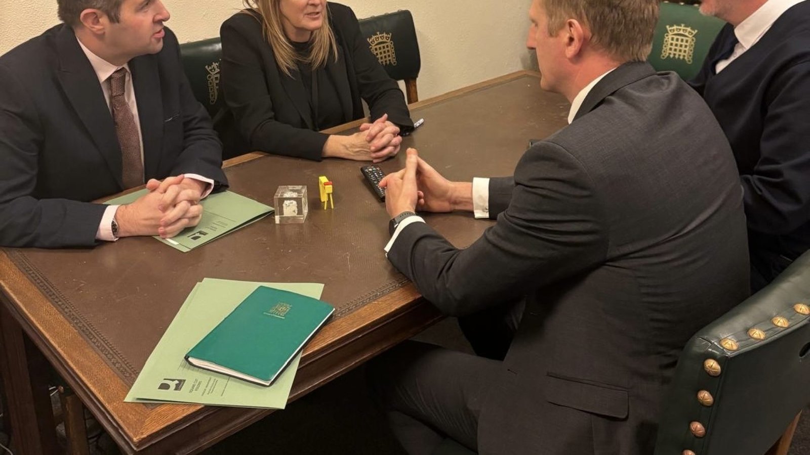 round table meeting with the policing minister Sarah Jones and West Mercia’s PCC John Campion and Chief Constable Richard Cooper. 