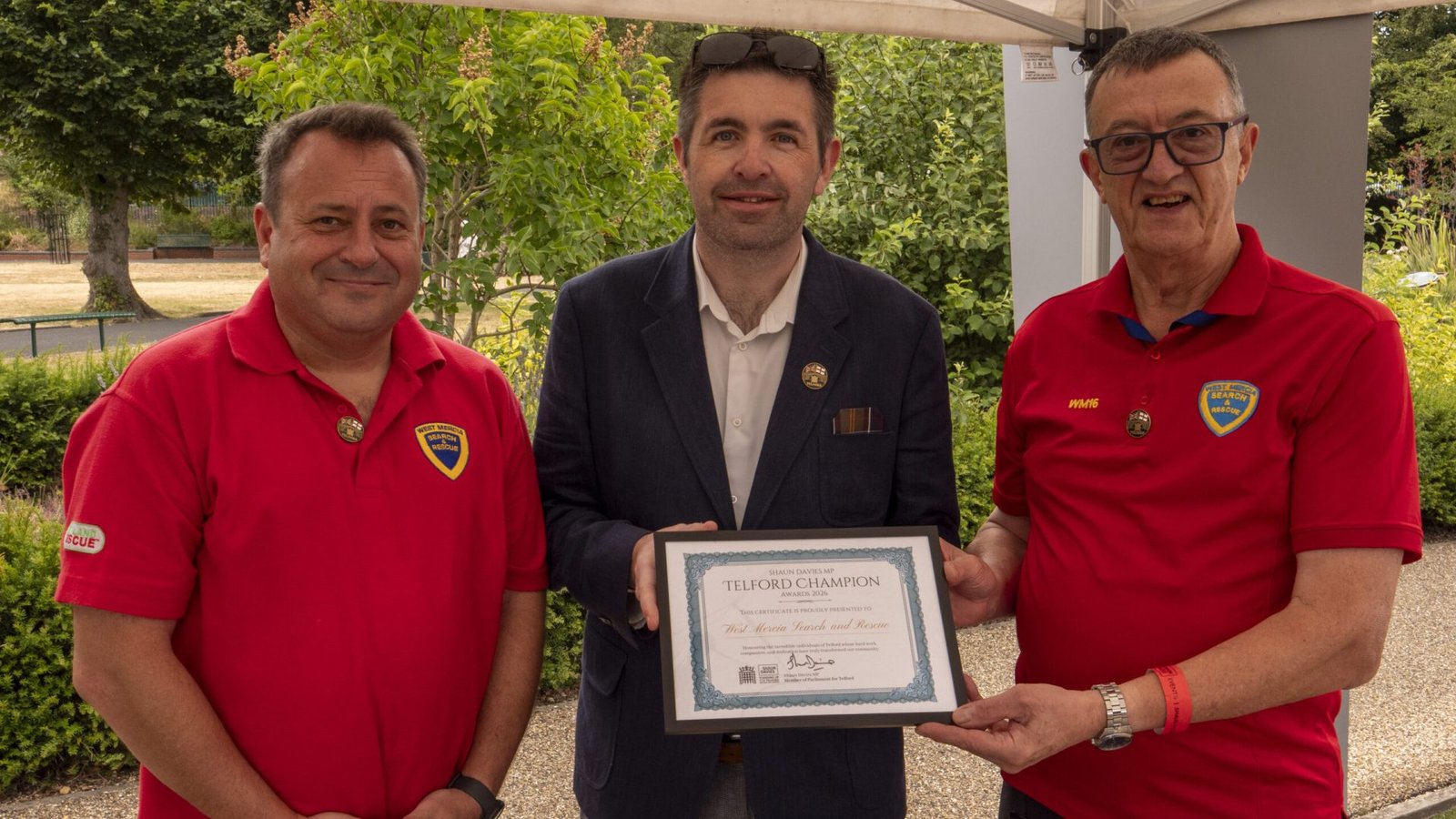 WMSAR MP AWARD